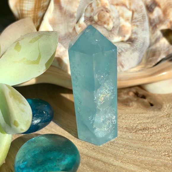 Other - Aquamarine Tower with Rainbows✨💙✨🌈✨💎